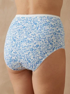 Daxon Lot de 4 culottes pur coton