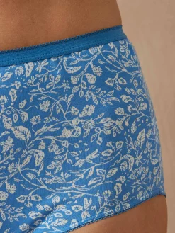 Daxon Lot de 4 culottes pur coton