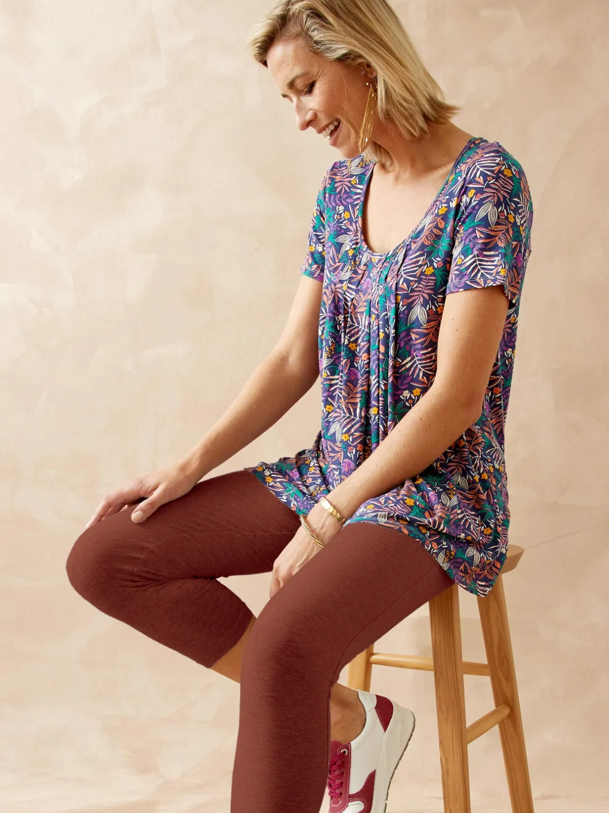 Femme Daxon Lot de 2 leggings courts