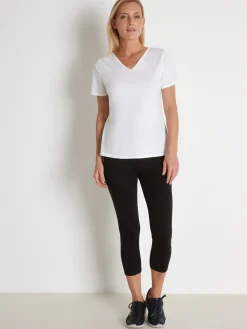 Femme Daxon Lot de 2 leggings courts