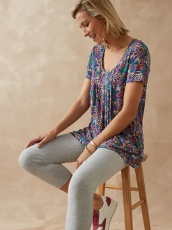 Femme Daxon Lot de 2 leggings courts