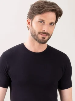 Homme Eminence Lot de 2 maillots de corps col rond