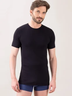 Homme Eminence Lot de 2 maillots de corps col rond