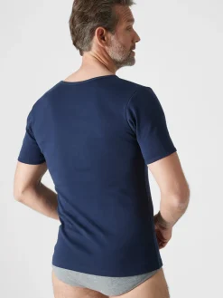 Homme Daxon Lot de 3 maillots de corps col V