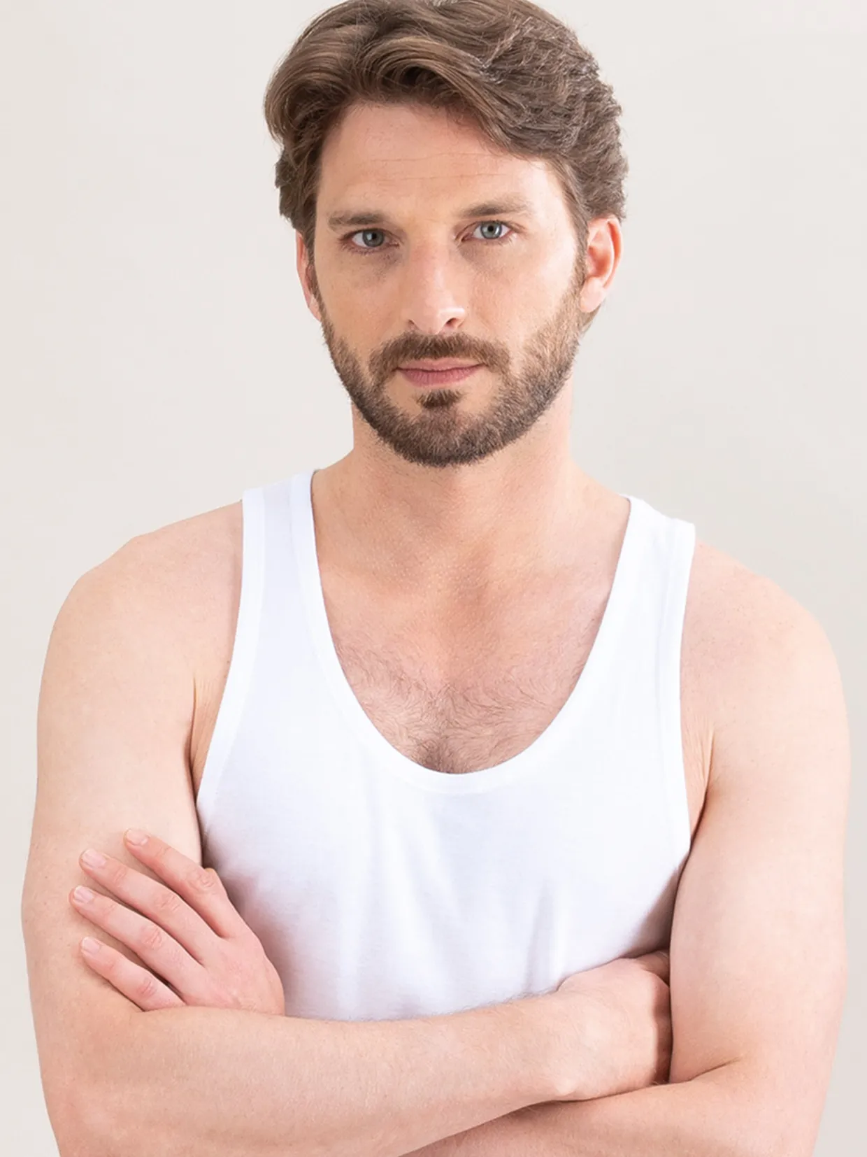 Homme Eminence Lot de 2 maillots de corps sans manches