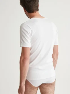 Homme Daxon Lot de 3 maillots de corps col rond