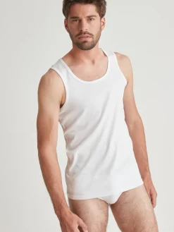 Homme Daxon Lot de 3 maillots de corps débardeur