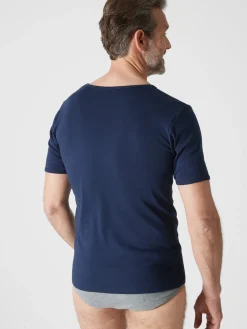 Homme Daxon Lot de 3 maillots de corps col rond