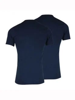 Homme Eminence Lot de 2 maillots de corps col rond