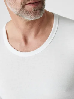 Homme Daxon Lot de 2 maillots de corps coton/laine