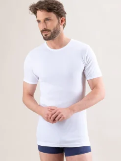 Homme Eminence Lot de 2 maillots de corps col rond