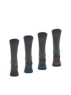 Homme Athéna Lot de 4 paires de chaussettes hautes