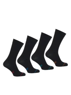 Homme Athéna Lot de 4 paires de chaussettes hautes