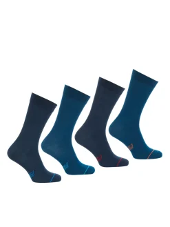 Homme Athéna Lot de 4 paires de chaussettes hautes