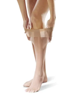 Daxon Lot de 4 paires de mi-bas grande largeur