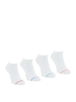 Homme Athéna Lot de 4 paires de socquettes low cut