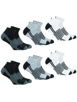 Homme Wilson Lot de 6 paires de socquettes