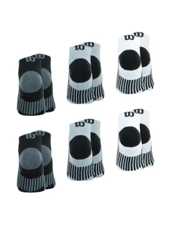 Homme Wilson Lot de 6 paires de socquettes