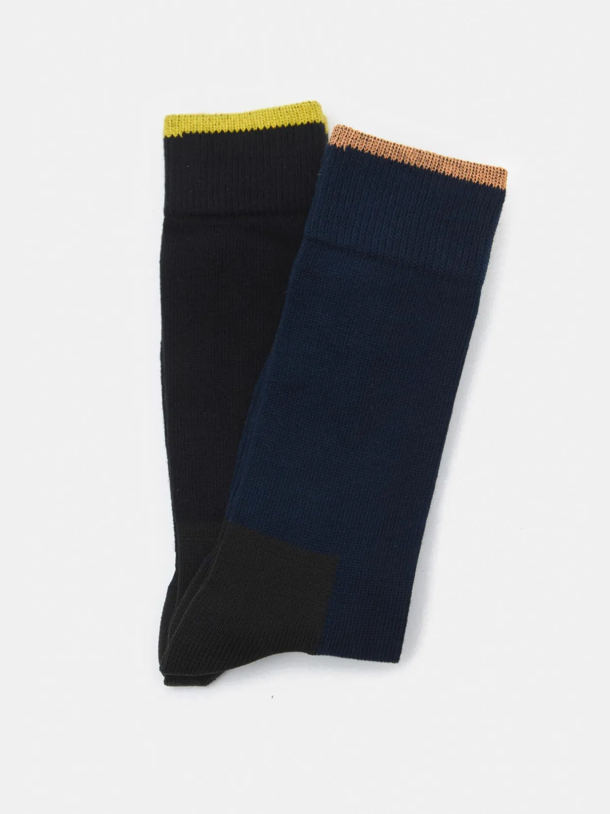Homme Labonal Lot de 2 paires mi-chaussettes jardin