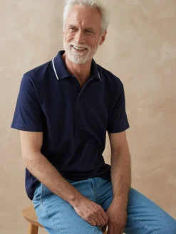 Homme Daxon Lot de 2 polos manches courtes