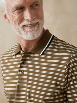 Homme Daxon Lot de 2 polos manches courtes