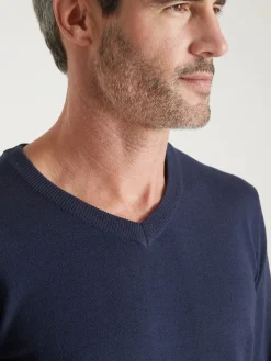 Homme Daxon Lot de 2 pulls col V