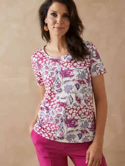 Femme Daxon Lot de 2 shirts manches courtes