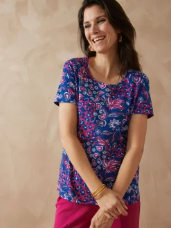 Femme Daxon Lot de 2 shirts manches courtes