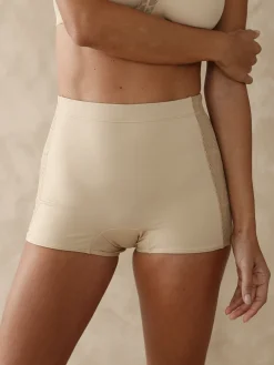 Daxon Lot de 2 shorties maille gainante