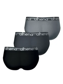 Homme Athéna Lot de 3 slips coton confort