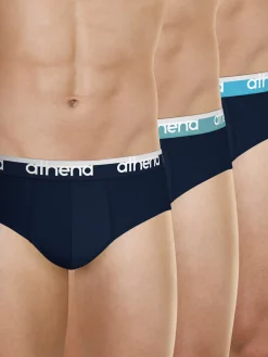 Homme Athéna Lot de 3 slips Easy Bio