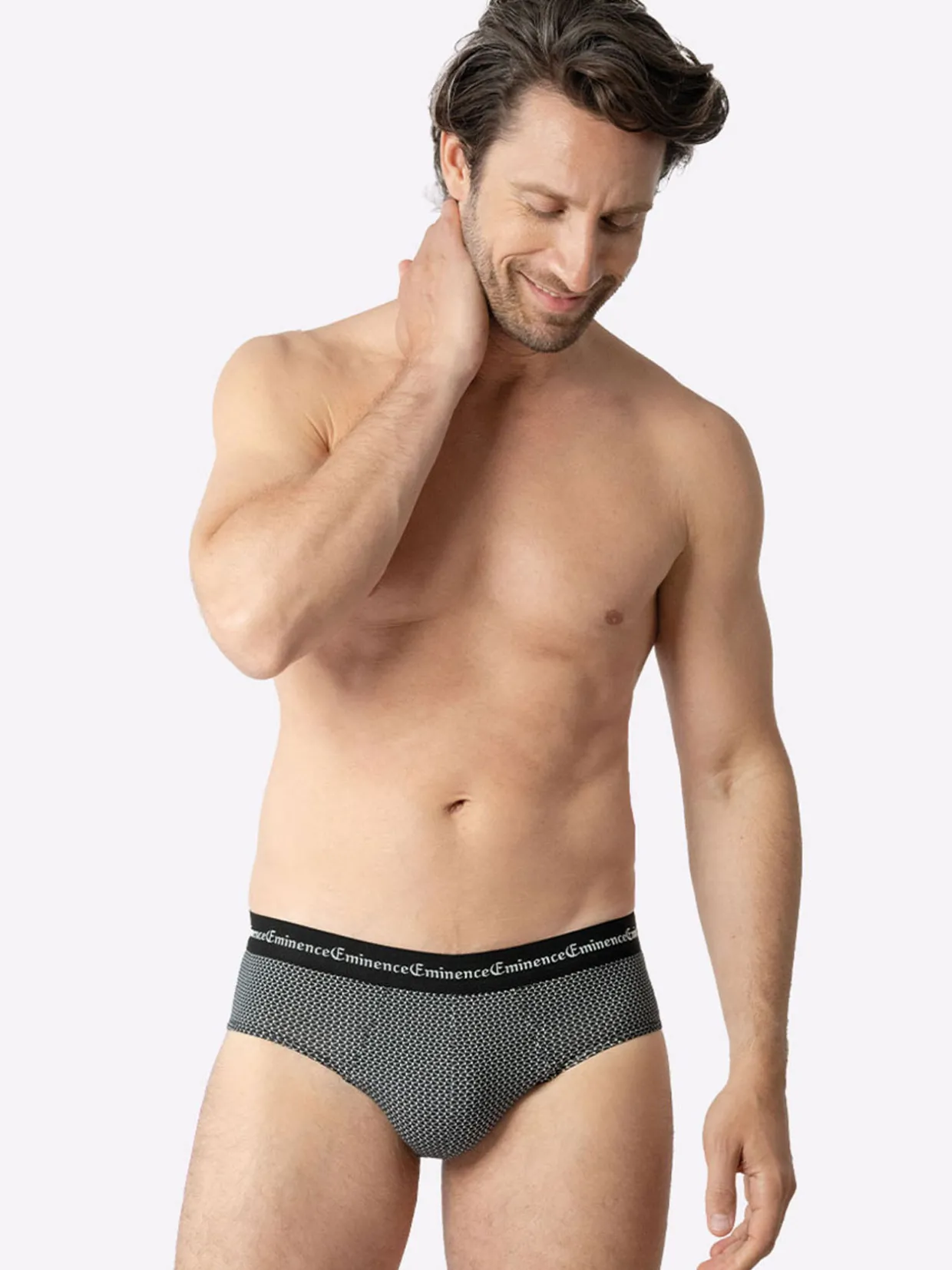 Homme Eminence Lot de 3 slips homme Business Print