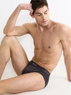 Homme Sloggi Lot de 2 slips midi fermés