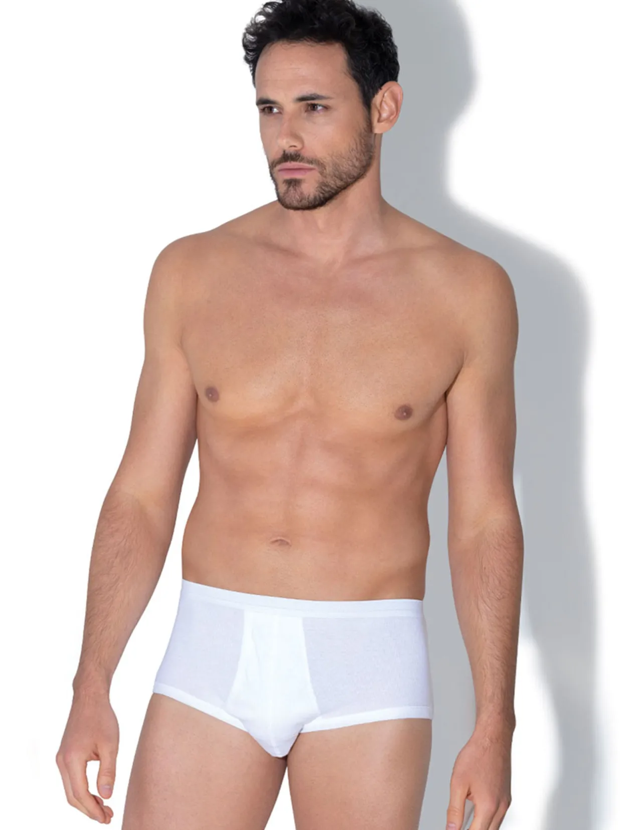Homme Eminence Lot de 2 slips ouverts taille haute