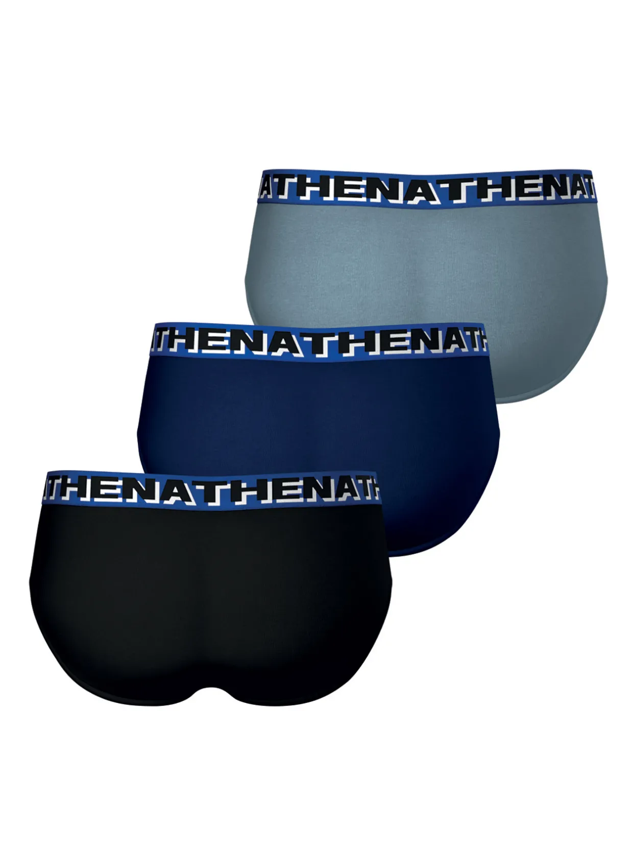 Homme Athéna Lot de 3 slips taille basse