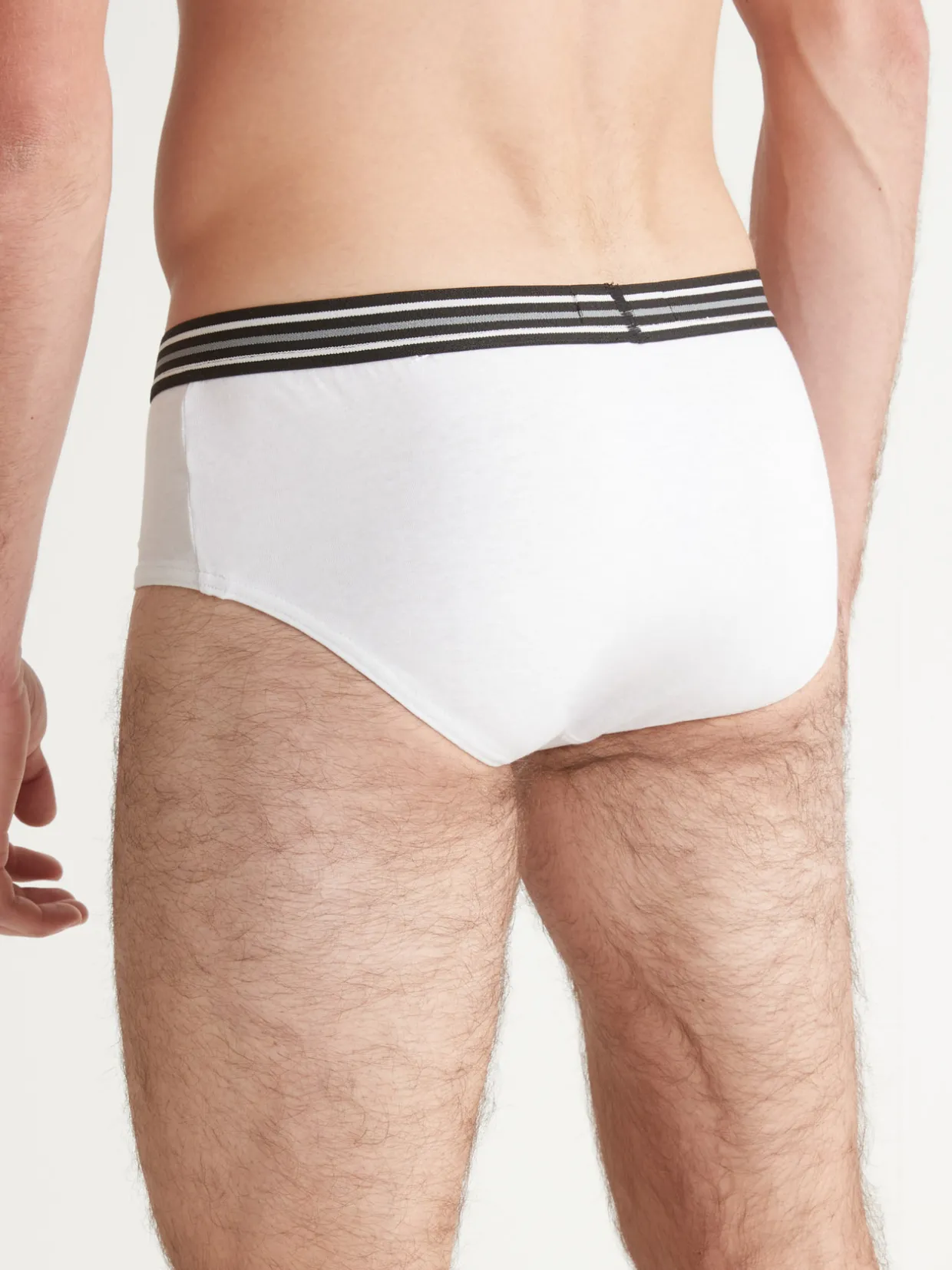 Homme Daxon Lot de 3 slips taille haute