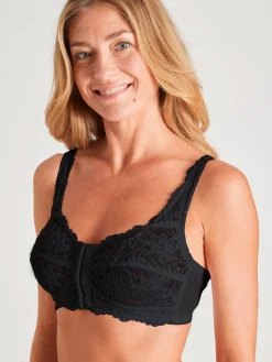 Daxon Lot de 2 soutiens-gorge agrafés devant