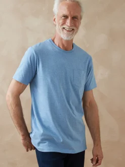 Homme Daxon Lot de 2 tee-shirt effet chiné