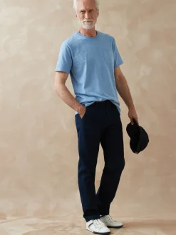 Homme Daxon Lot de 2 tee-shirt effet chiné