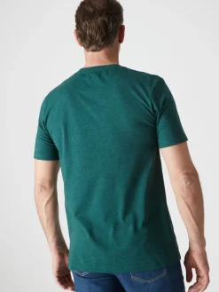 Homme Daxon Lot de 2 tee-shirt effet chiné