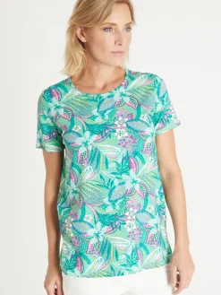 Femme Daxon Lot de 2 tee-shirt manches courtes