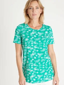 Femme Daxon Lot de 2 tee-shirt manches courtes