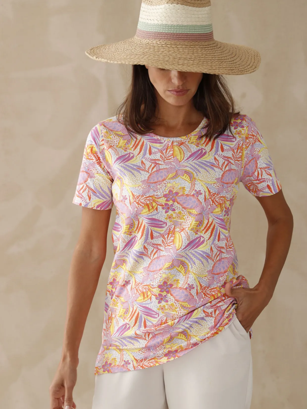 Femme Daxon Lot de 2 tee-shirt manches courtes