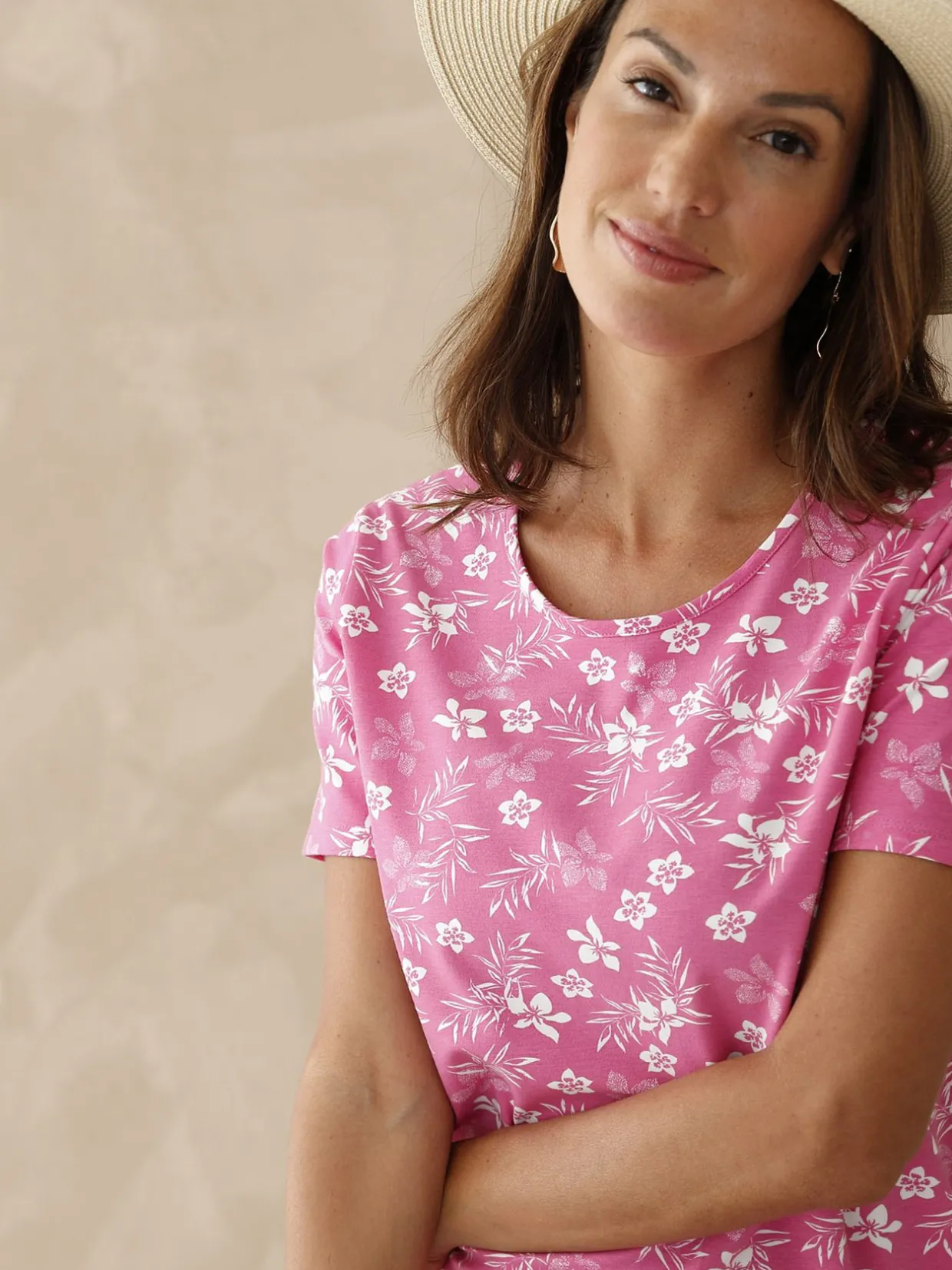 Femme Daxon Lot de 2 tee-shirt manches courtes