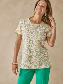 Femme Daxon Lot de 2 tee-shirt manches courtes