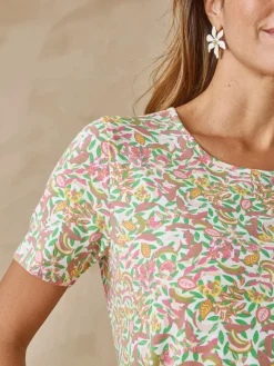 Femme Daxon Lot de 2 tee-shirt manches courtes