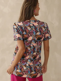 Femme Daxon Lot de 2 tee-shirt manches courtes