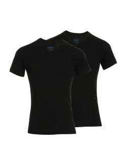 Homme Athéna Lot de 2 tee-shirts col V coton bio