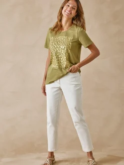 Femme Daxon Lot de 2 tee-shirts manches courtes