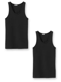 Homme Eminence Maillots coton sans manches lot de 2